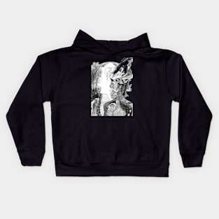 Human and animals Kids Hoodie